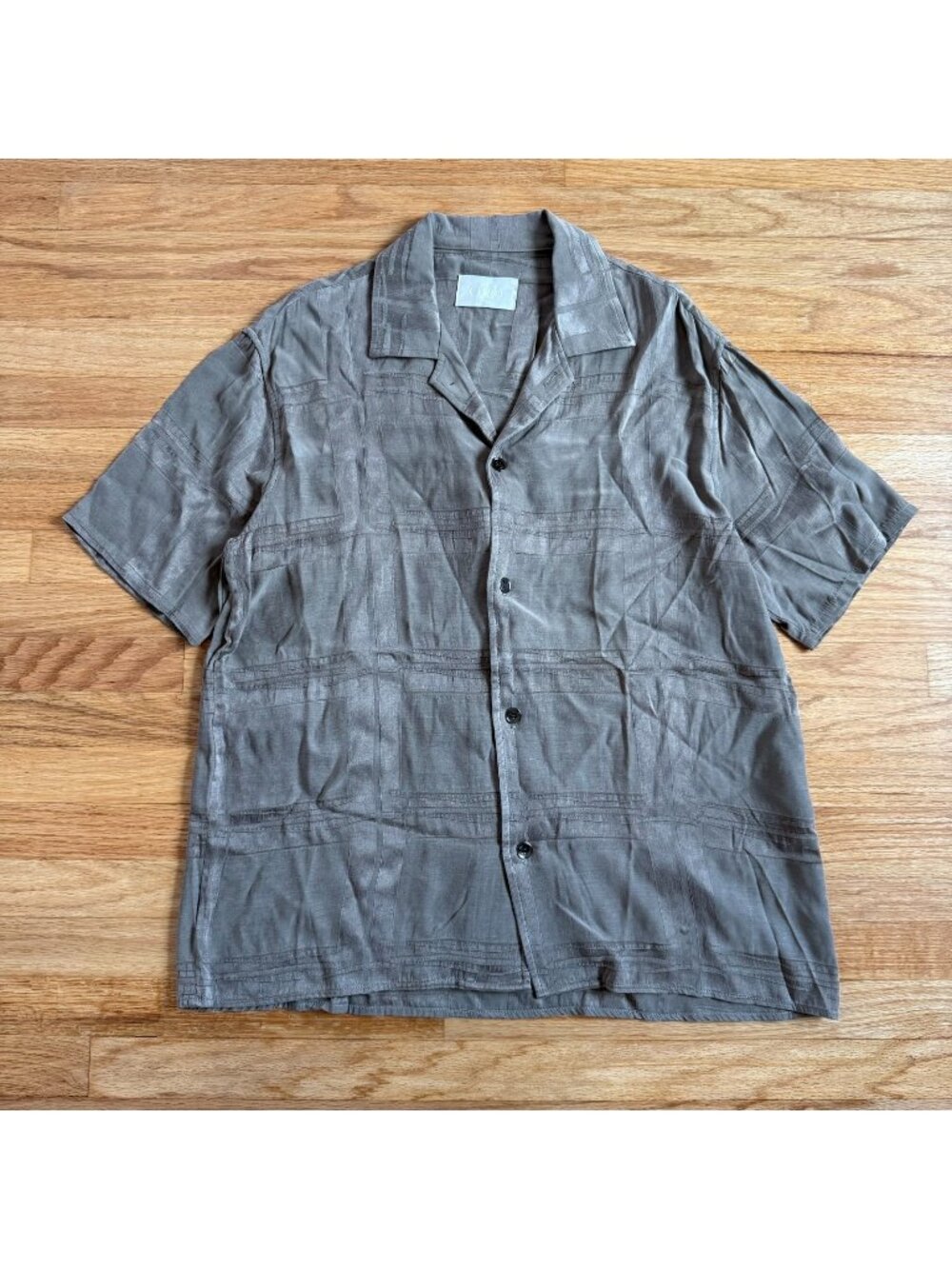 ORO Los Angeles Rayon Camp Collar Shirt Medium